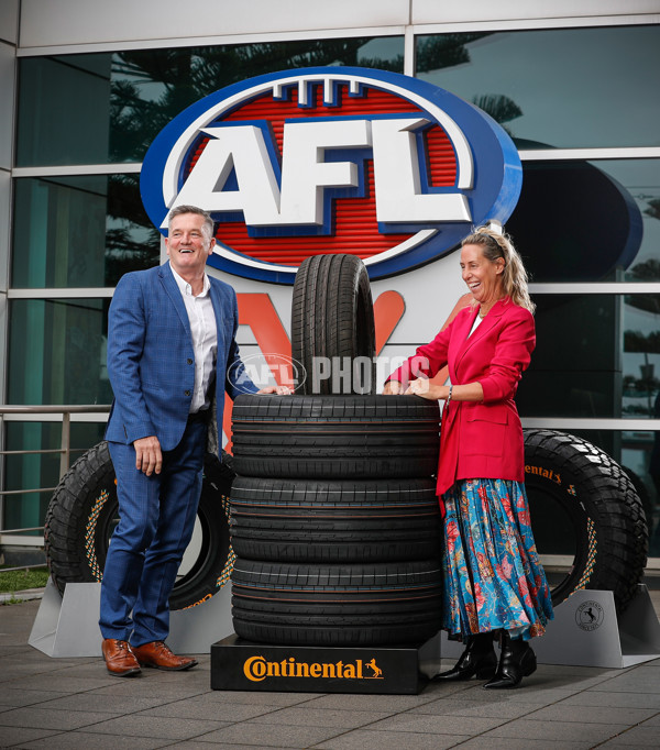 AFL 2021 Media - Continental AFL Partnership Announcement - 816185