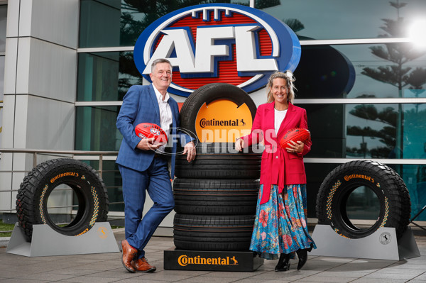 AFL 2021 Media - Continental AFL Partnership Announcement - 816181