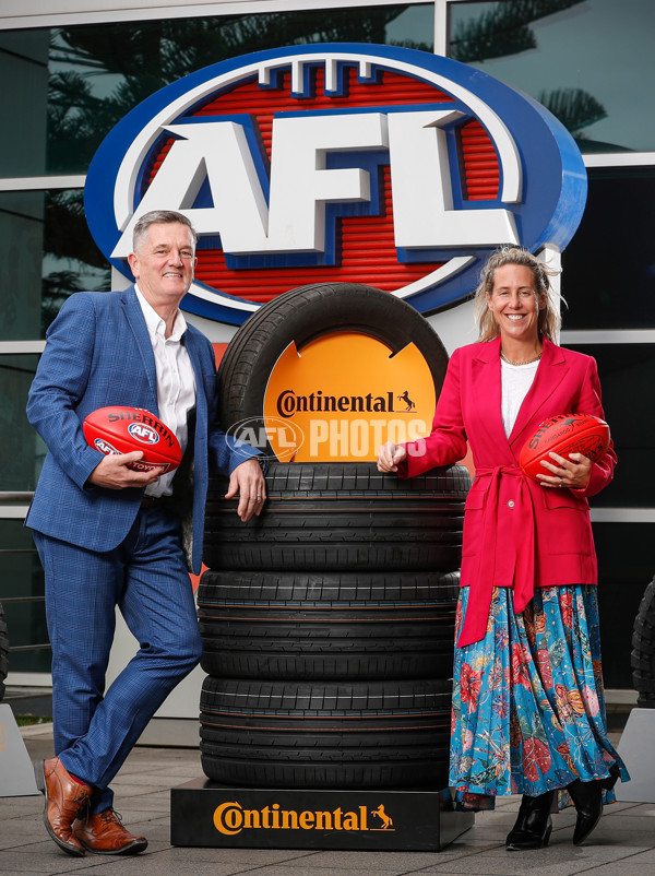 AFL 2021 Media - Continental AFL Partnership Announcement - 816183
