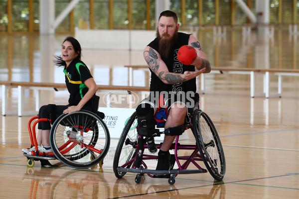 AFL 2021 Media - Wheelchair AFL Season Launch - 896500