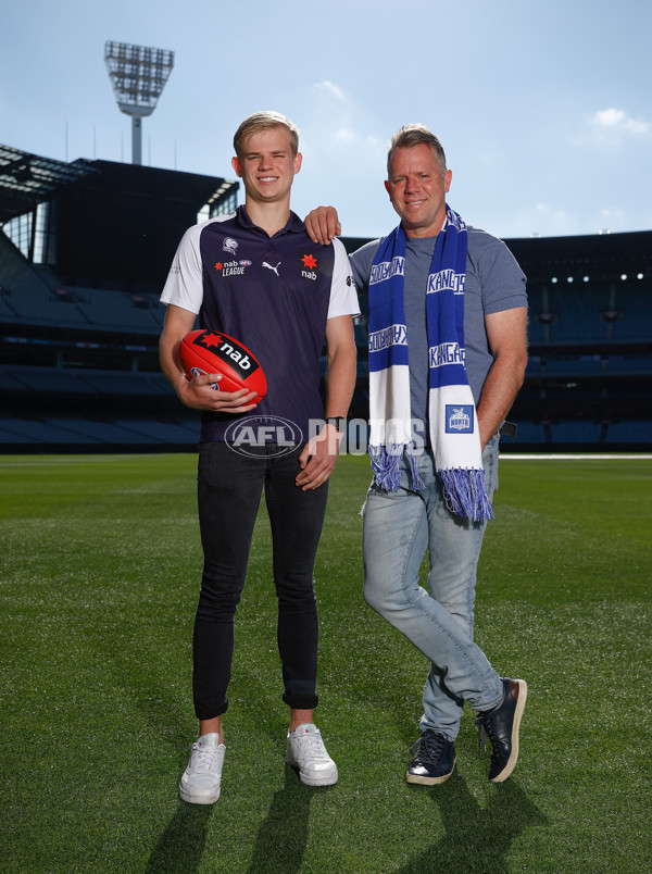 AFL 2021 Media - Father Son Photo Shoot - 897807
