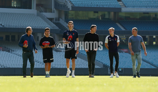 AFL 2021 Media - Father Son Photo Shoot - 897808