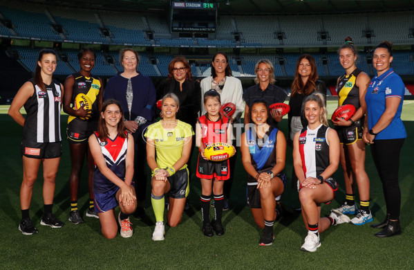 AFLW 2021 Media - Womens Football Vision Launch - 899770