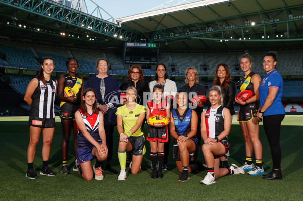 AFLW 2021 Media - Womens Football Vision Launch - 899769