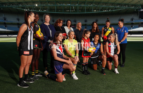 AFLW 2021 Media - Womens Football Vision Launch - 899772