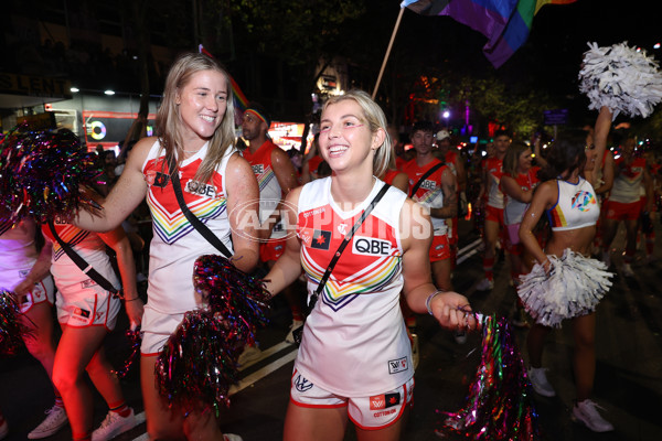 AFL 2023 Media - Sydney Mardi Gras Parade - 1030520