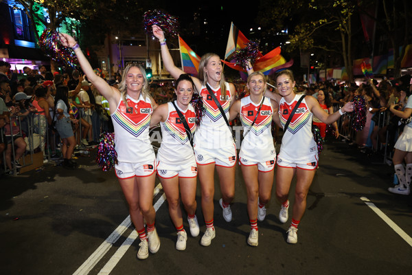 AFL 2023 Media - Sydney Mardi Gras Parade - 1030516