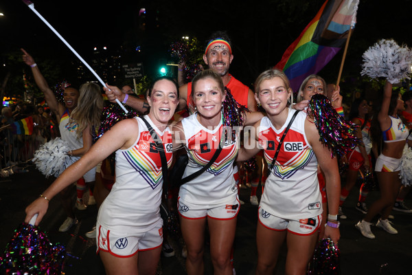 AFL 2023 Media - Sydney Mardi Gras Parade - 1030519
