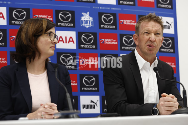 AFL 2022 Media - North Melbourne Press Conference 120722 - 974479