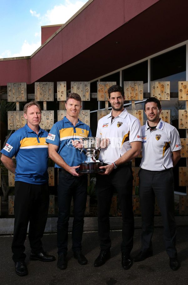 AFL 2015 Media - Peter Jackson VFL & TAC Cup Grand Final press conference - 405230