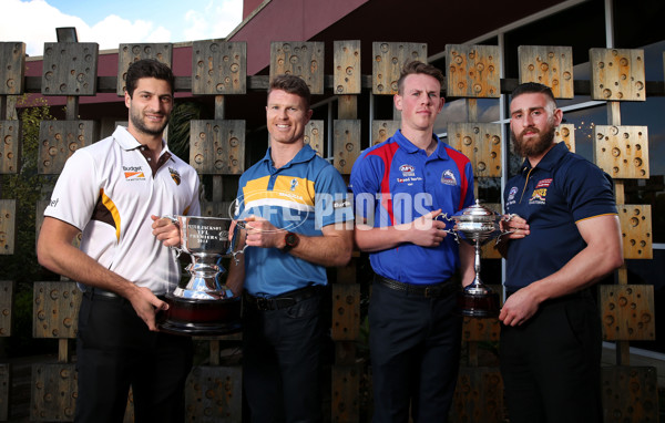 AFL 2015 Media - Peter Jackson VFL & TAC Cup Grand Final press conference - 405289