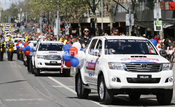 AFL 2014 Media - Toyota AFL Grand Final Parade - 350920