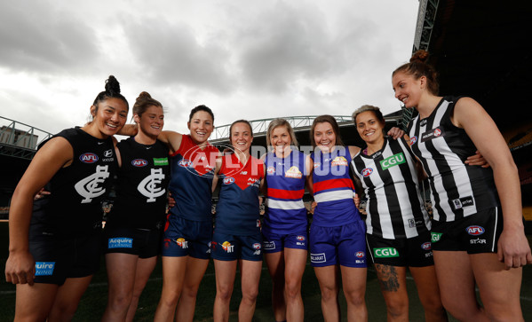 AFL 2016 Media - Womens Marquee Players Announcement - 458257