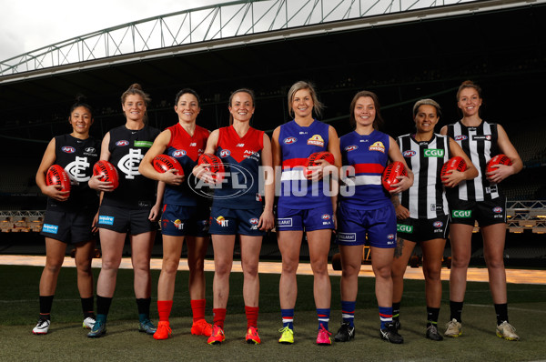 AFL 2016 Media - Womens Marquee Players Announcement - 458255
