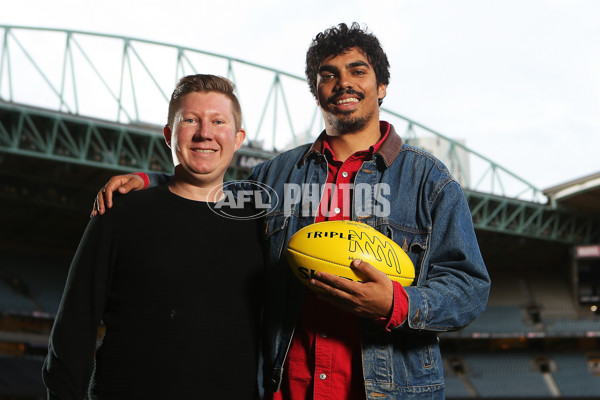 AFL 2019 Media - Tony Armstrong Announcement - A-28973882