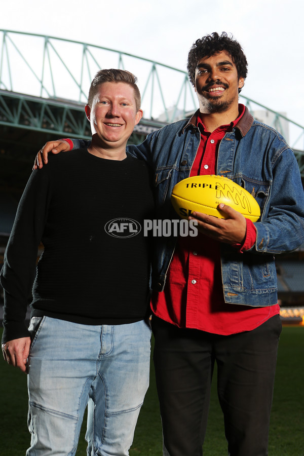 AFL 2019 Media - Tony Armstrong Announcement - A-28973890