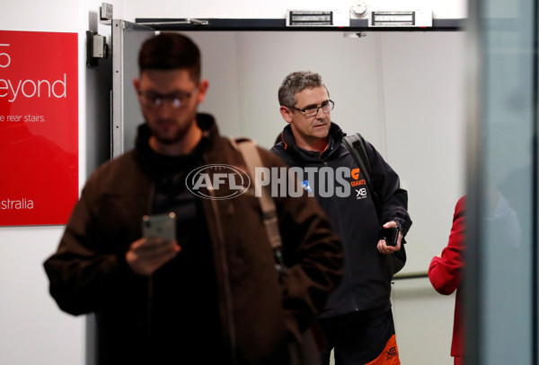 AFL 2019 Media - GWS Arrive in Melbourne - 718694