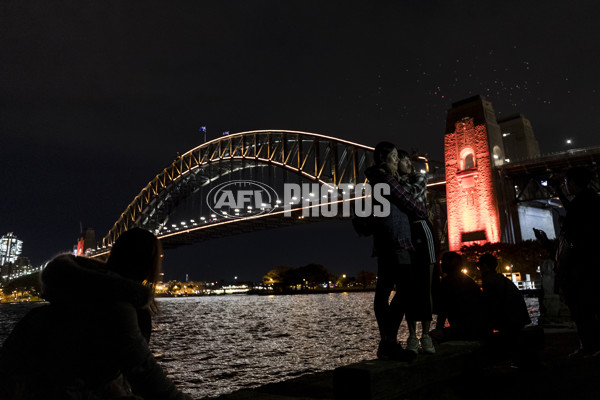 AFL 2019 Media - Sydney Harbour Bridge - 719518