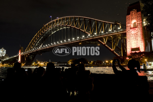 AFL 2019 Media - Sydney Harbour Bridge - 719526