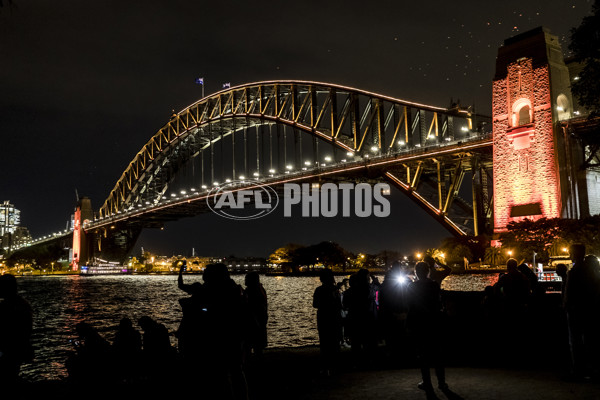 AFL 2019 Media - Sydney Harbour Bridge - 719523