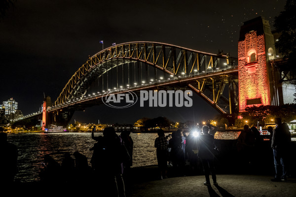 AFL 2019 Media - Sydney Harbour Bridge - 719522