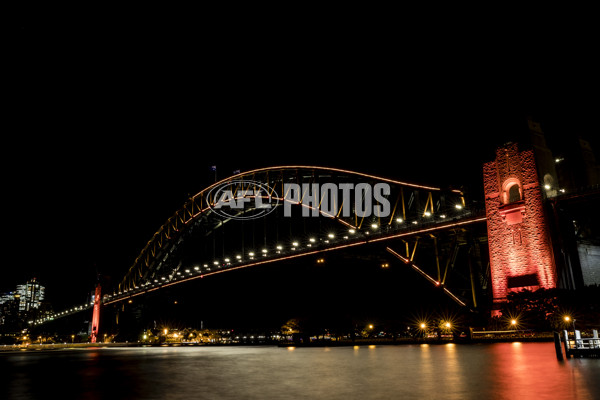 AFL 2019 Media - Sydney Harbour Bridge - 719529