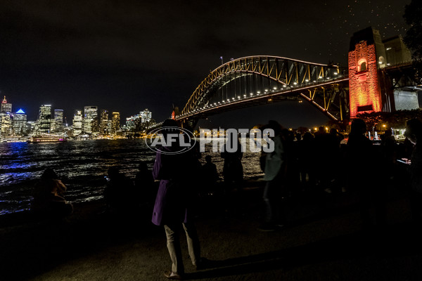 AFL 2019 Media - Sydney Harbour Bridge - 719525