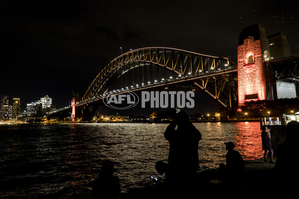 AFL 2019 Media - Sydney Harbour Bridge - 719527