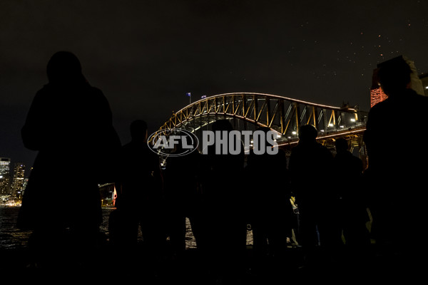 AFL 2019 Media - Sydney Harbour Bridge - 719519