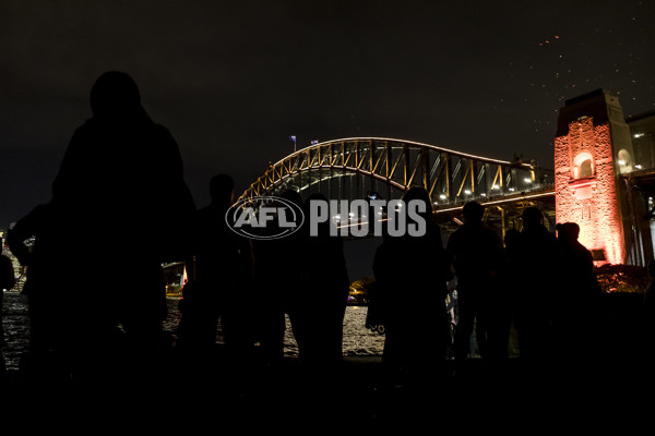 AFL 2019 Media - Sydney Harbour Bridge - 719521
