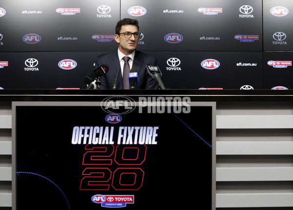 AFL 2019 Media - 2020 Fixture Release - 723560