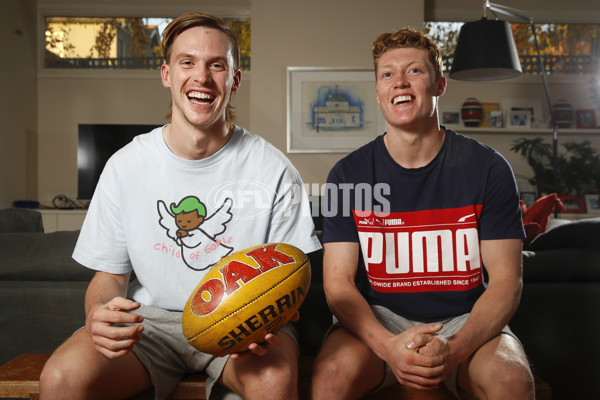 AFL 2019 Media - Matt Rowell & Noah Anderson Media Opportunity - 674386