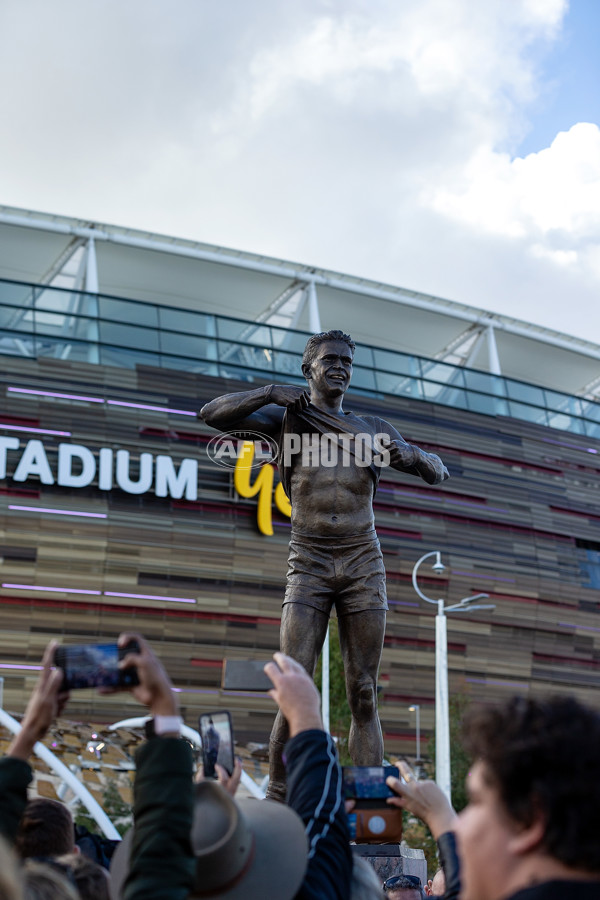 AFL 2019 Media - Nicky Winmar Statue Unveiling - 691462