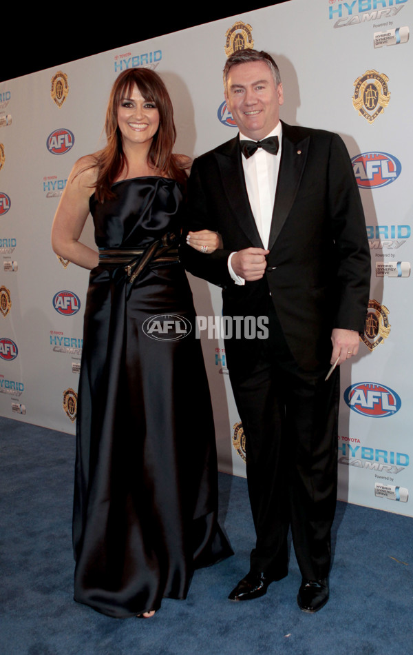 AFL 2011 Media - Brownlow Medal Blue Carpet - 244093