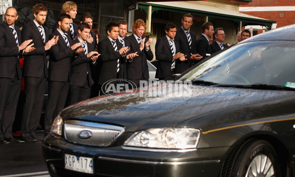 AFL 2011 Media - Bob Davis Funeral Service - 231489