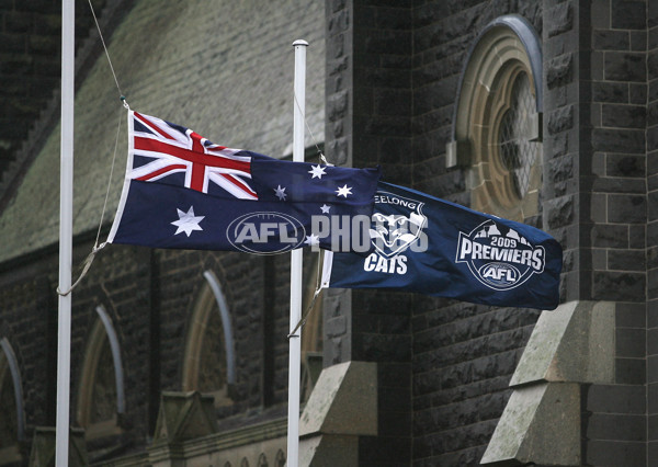 AFL 2011 Media - Bob Davis Funeral Service - 231488