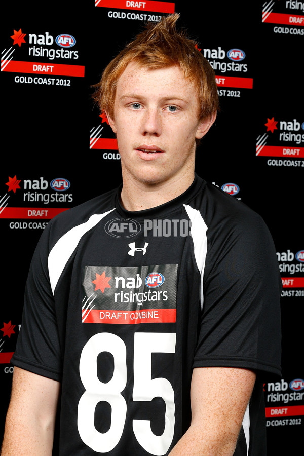 AFL 2012 Media - Draft Combine Headshots - 271931