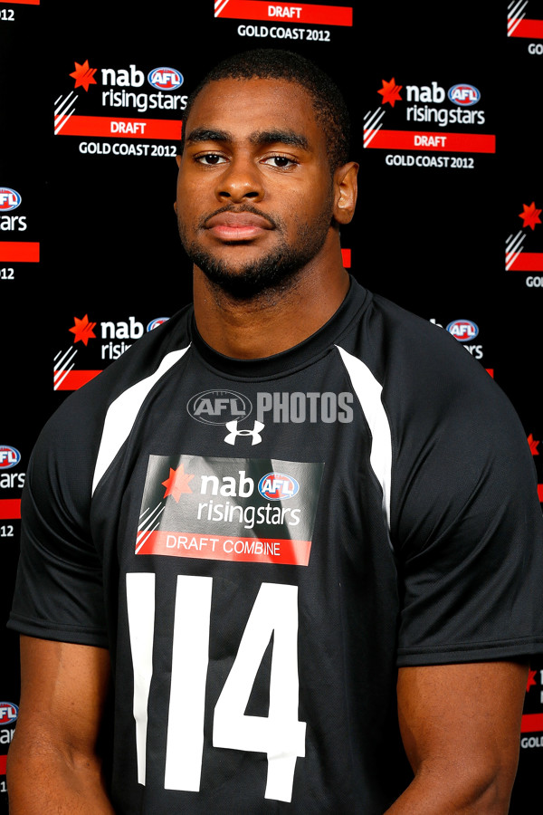 AFL 2012 Media - Draft Combine Headshots - 271936
