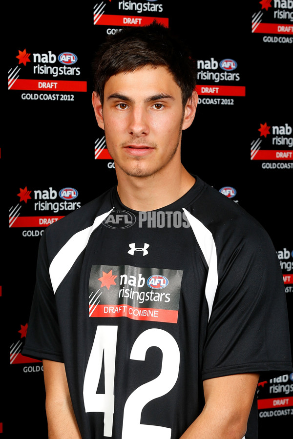 AFL 2012 Media - Draft Combine Headshots - 271909
