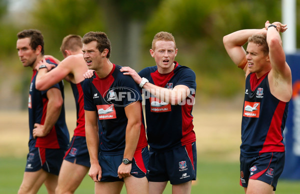 AFL 2012 Media - Melbourne Training and Draftees - 273068