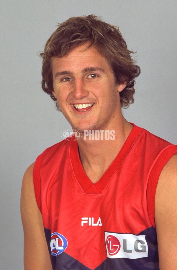 AFL 2001 Media - Melbourne Team Portraits - 166848