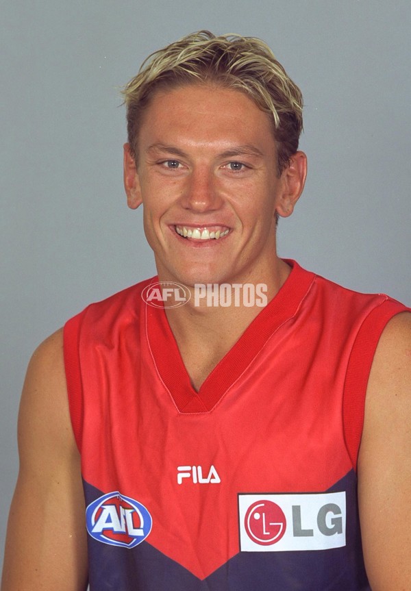 AFL 2001 Media - Melbourne Team Portraits - 166872