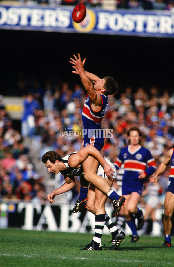 AFL 1992 Preliminary Final - Geelongv Footscray - 30708