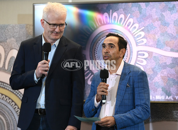 AFL 2023 Media - Sports Unite To Support Voice To Parliament - A-38901763