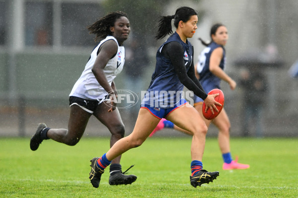 AFL 2023 Girls Victorian Diversity All-Stars - Vic Country v Vic Metro - A-40431930