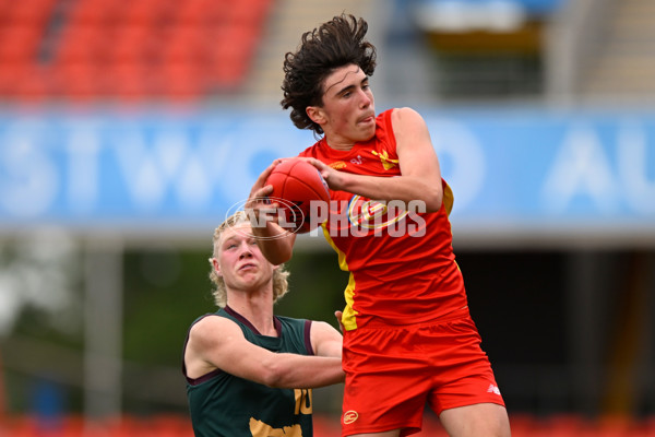 AFL 2023 U16 Boys Championships - Gold Coast v Tasmania - A-40554833