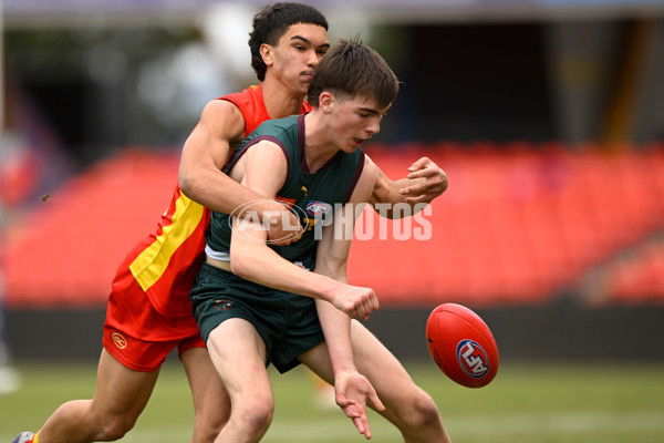 AFL 2023 U16 Boys Championships - Gold Coast v Tasmania - A-40554841