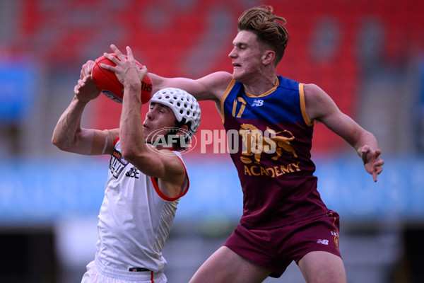 AFL 2023 U16 Boys Championships - Brisbane v Sydney - A-40554924