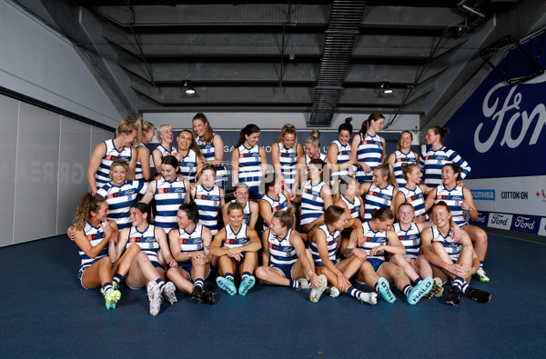 AFLW 2023 Media - Geelong Team Photo Day - A-41900869