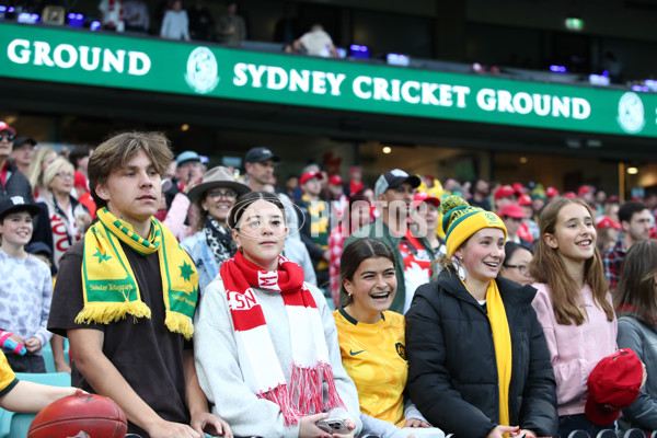 AFL 2023 Round 22 - Sydney v Gold Coast - A-41950421